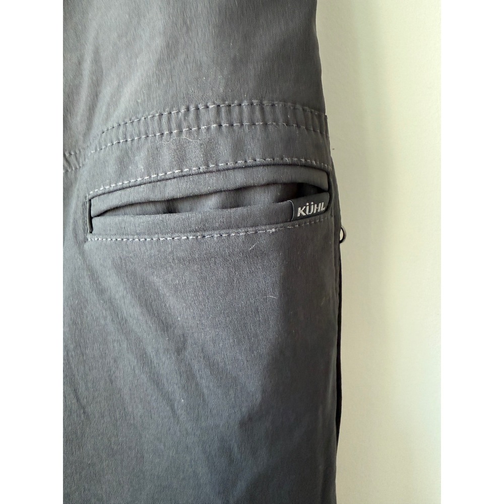 Kuhl Mens 38x32 Free Ryde Hiking Pants Charcoal Gray Outdoor Technical Trousers - Picture 7 of 15